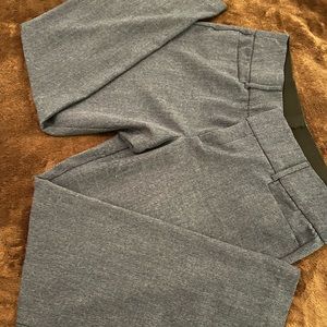 Apt. 9 blue crosshatch trouser